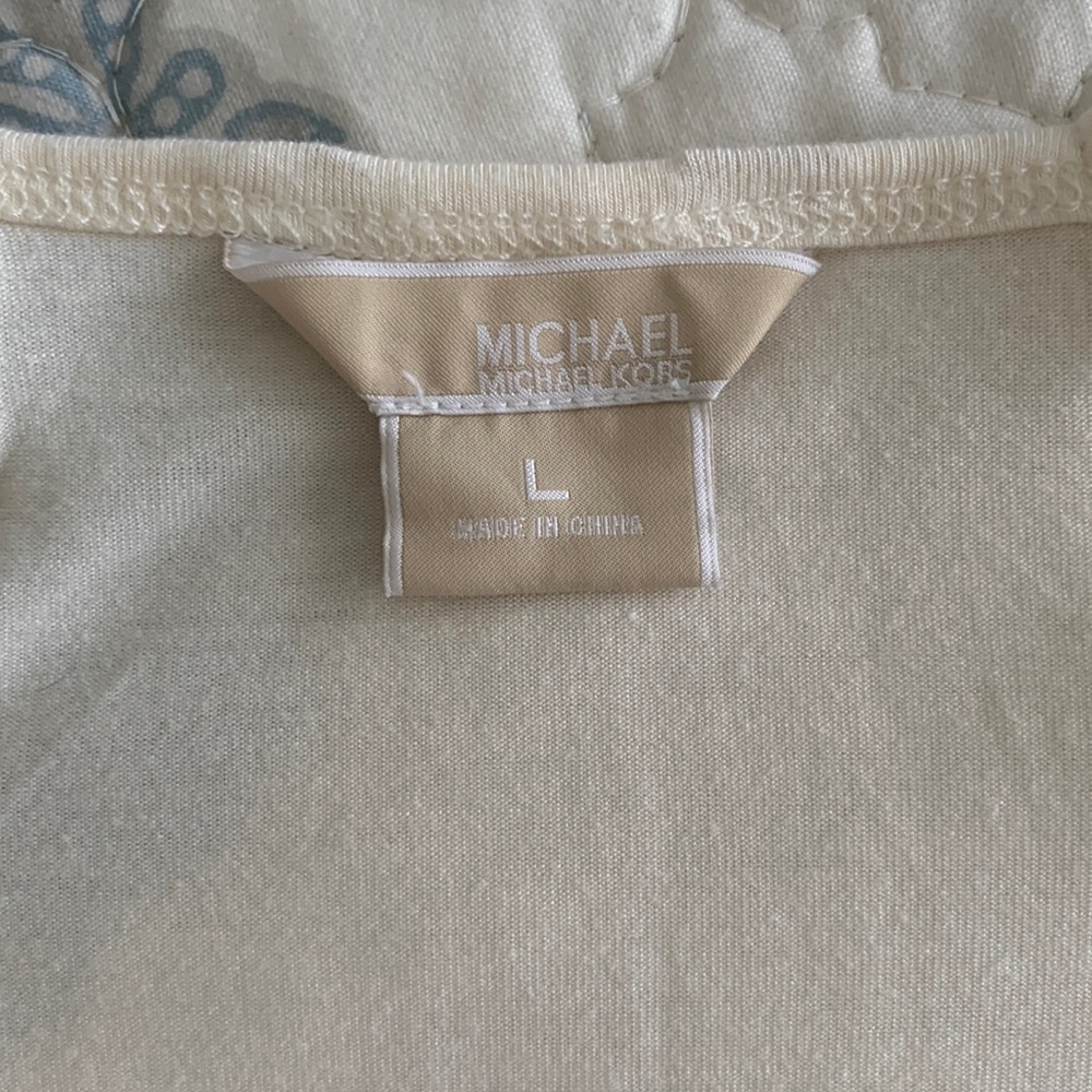 Michael  Kors off white blouse